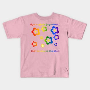 Delicate Flower - LGBTQIA+ Kids T-Shirt